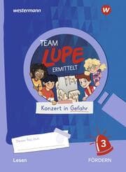 Cover von TEAM LUPE ERMITTELT - Übungshefte