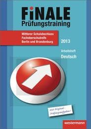 Cover von Finale, Prüfungstraining Mittlerer Schulabschluss, Ausgabe 2013, B, Rs