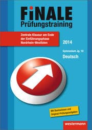 Cover von Finale, Prüfungstraining Zentrale Klausur am Ende der Einführungsphase, Ausgabe 2014, NRW, Gy