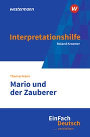 Cover von Thomas Mann: Mario und der Zauberer