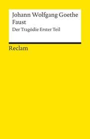 Cover von Faust. Der Tragödie erster Teil