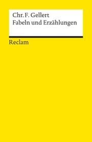 Cover von Fabeln und Erzählungen