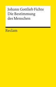 Cover von Die Bestimmung des Menschen