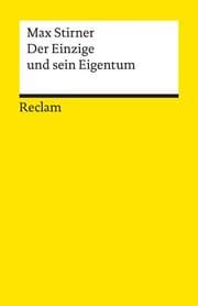 Cover von Der Einzige und sein Eigentum
