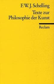 Cover von Texte zur Philosophie der Kunst