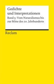 Cover von Gedichte und Interpretationen 5
