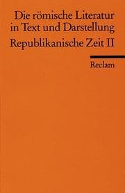 Cover von Die römische Literatur in Text und Darstellung 2