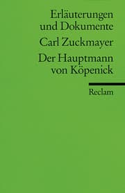 Cover von Carl Zuckmayer, Der Hauptmann von Köpenick