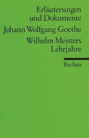 Cover von Johann W Goethe, Wilhelm Meisters Lehrjahre