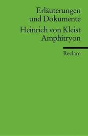 Cover von Heinrich von Kleist, Amphitryon