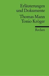 Cover von Thomas Mann, Tonio Kröger