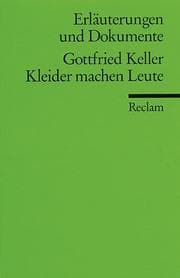 Cover von Gottfried Keller, Kleider machen Leute