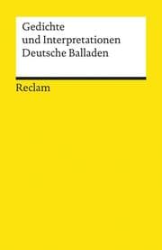Cover von Gedichte und Interpretationen