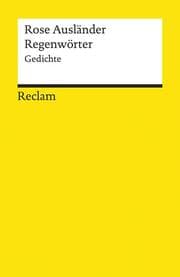 Cover von Regenwörter