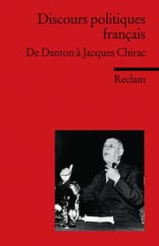 Cover von Discours politiques francais