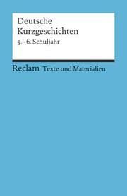 Cover von Deutsche Kurzgeschichten 1