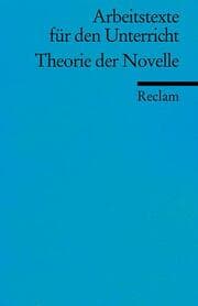Cover von Theorie der Novelle