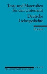 Cover von Deutsche Liebesgedichte