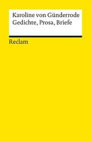 Cover von Gedichte, Prosa, Briefe