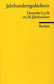 Cover von Jahrhundertgedächtnis