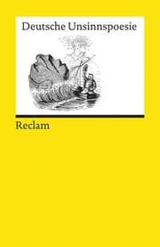 Cover von Deutsche Unsinnspoesie