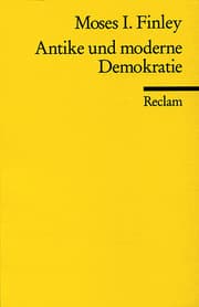 Cover von Antike und moderne Demokratie