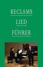 Cover von Reclams Liedführer