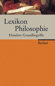 Cover von Lexikon Philosophie