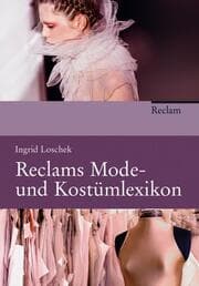 Cover von Reclams Mode- und Kostümlexikon