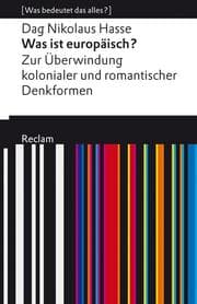 Cover von Was ist europäisch?