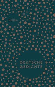 Cover von Deutsche Gedichte. Eine Anthologie