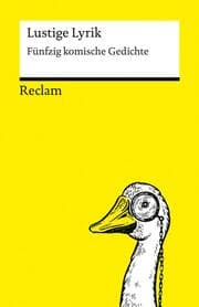 Cover von Lustige Lyrik