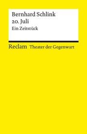 Cover von 20. Juli. Ein Zeitstück