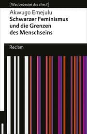 Cover von Schwarzer Feminismus und die Grenzen des Menschseins