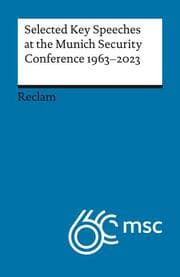 Cover von Selected Key Speeches at the Munich Security Conference 1963-2023