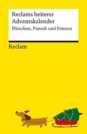 Cover von Reclams heiterer Adventskalender. Plätzchen, Punsch und Pointen