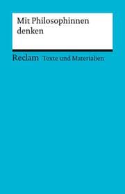 Cover von Mit Philosophinnen denken