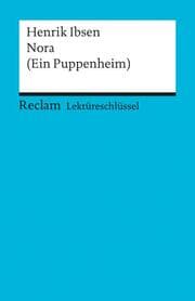 Cover von Lektüreschlüssel zu Henrik Ibsen: Nora (Ein Puppenheim)