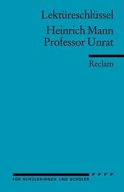 Cover von Heinrich Mann: Professor Unrat