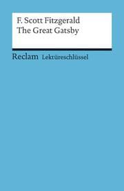 Cover von Lektüreschlüssel zu F. Scott Fitzgerald: The Great Gatsby