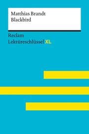 Cover von Blackbird von Matthias Brandt: Lektüreschlüssel mit Inhaltsangabe, Interpretation, Prüfungsaufgaben mit Lösungen, Lernglossar. (Reclam Lektüreschlüssel XL)