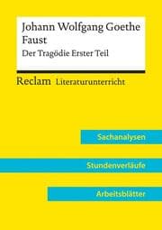 Cover von Johann Wolfgang Goethe: Faust. Der Tragödie Erster Teil