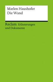 Cover von Marlen Haushofer: Die Wand
