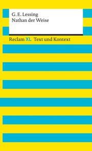 Cover von Nathan der Weise. Textausgabe mit Kommentar und Materialien