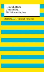 Cover von Deutschland. Ein Wintermärchen. Textausgabe mit Kommentar und Materialien