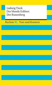Cover von Der blonde Eckbert · Der Runenberg. Textausgabe mit Kommentar und Materialien