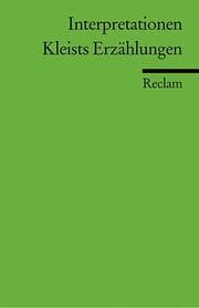 Cover von Kleists Erzählungen