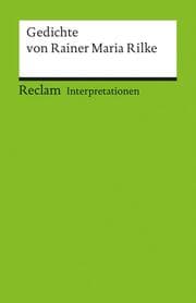 Cover von Gedichte von Rainer Maria Rilke