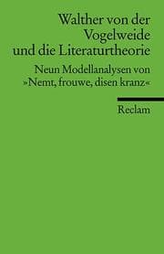 Cover von Walther von der Vogelweide und die Literaturtheorie