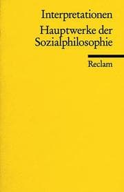 Cover von Interpretationen: Hauptwerke der Sozialphilosophie
